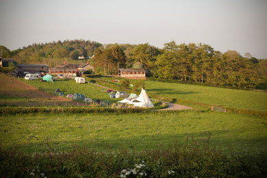 Camp at Treflach Farm