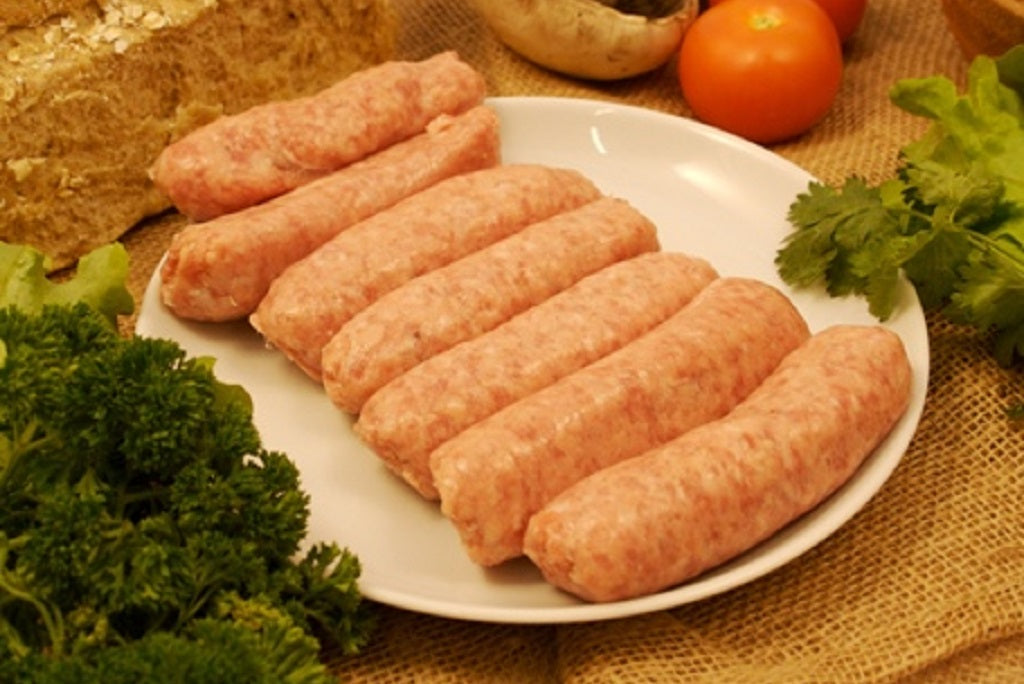 6 x Herby Free Range Pork Sausages (Gluten Free)